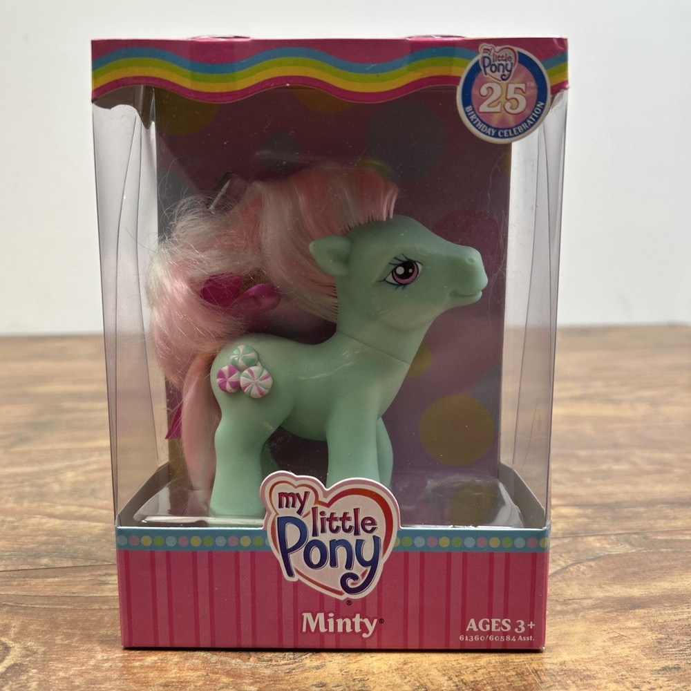 My Little Pony G3 25th Birthday Celebration NEW Minty 2007 Holiday Candy